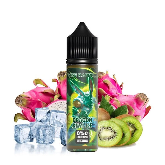 Dragon Kiwi Ice 0mg 50ml - White Rabbit