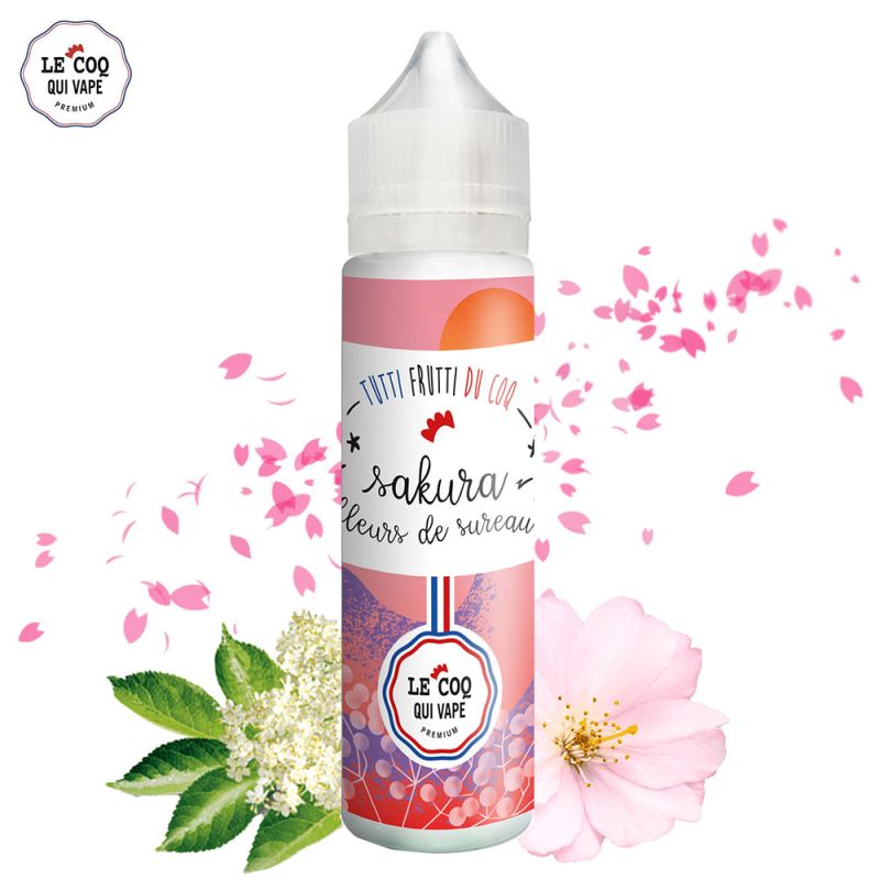 Sakura Fleurs de Sureau 50ml - Tutti frutti du Coq